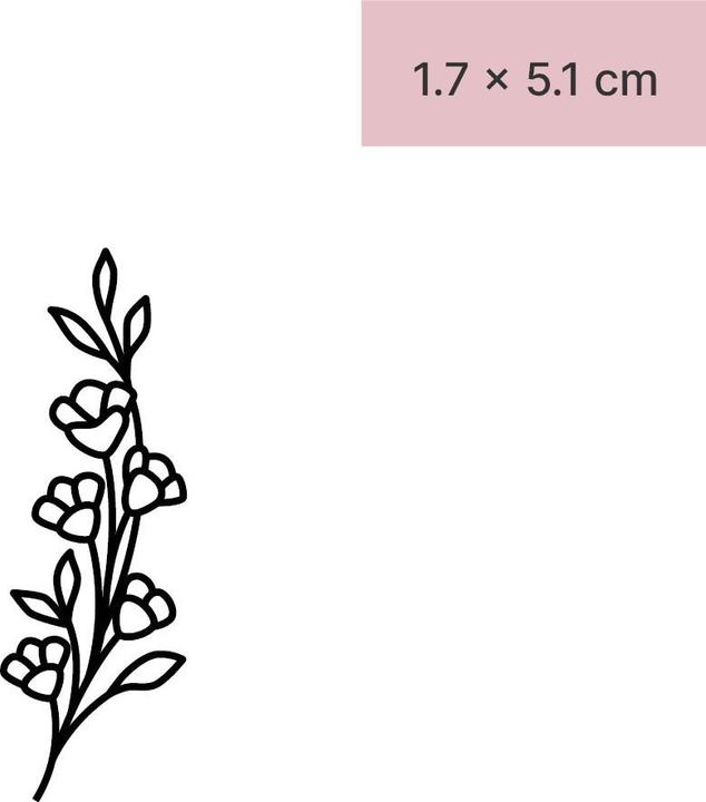 Produktbild minink Temporäres Tattoo – Vergissmeinnicht