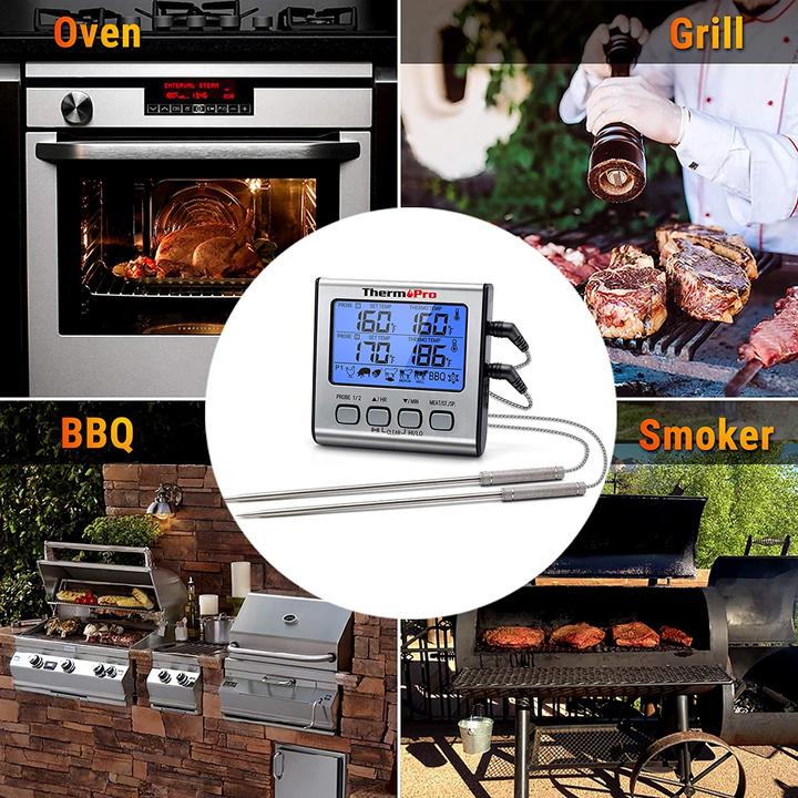 Actual product image ThermoPro TP17 Digital Grill Thermometer
