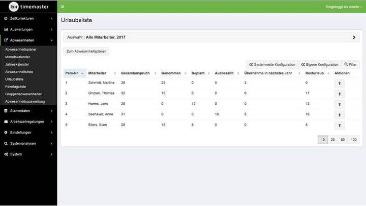 Produktbild Timemaster Zeiterfassung WEB Starterset "Office & PC" weiss