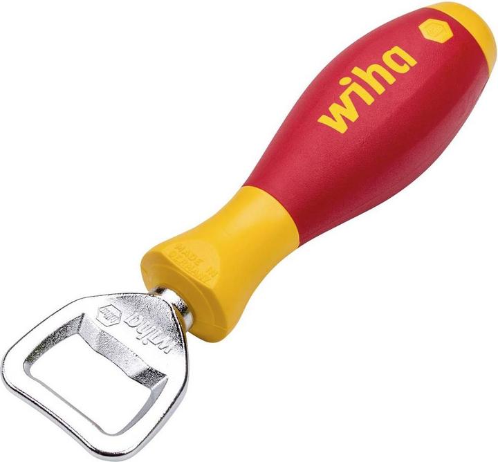Actual product image Wiha Bottle opener SoftFinish tool handle (Electric corkscrew)