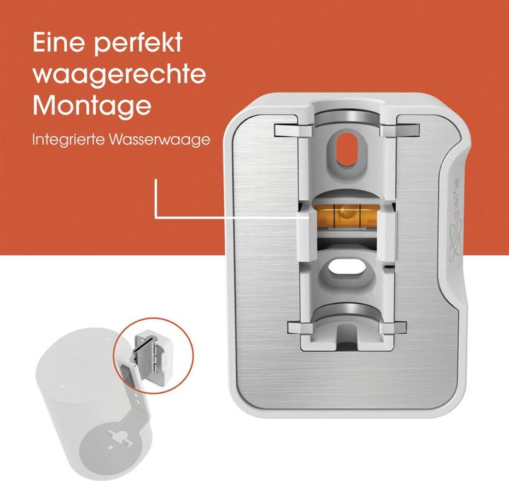 Image du produit Vogels SWM 4111 Support mural Sonos Era 100 (1 pièce, Installation murale, Inclinable, Rotatif)