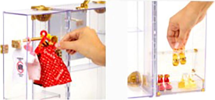 Actual product image Rainbow High Deluxe Fashion Closet