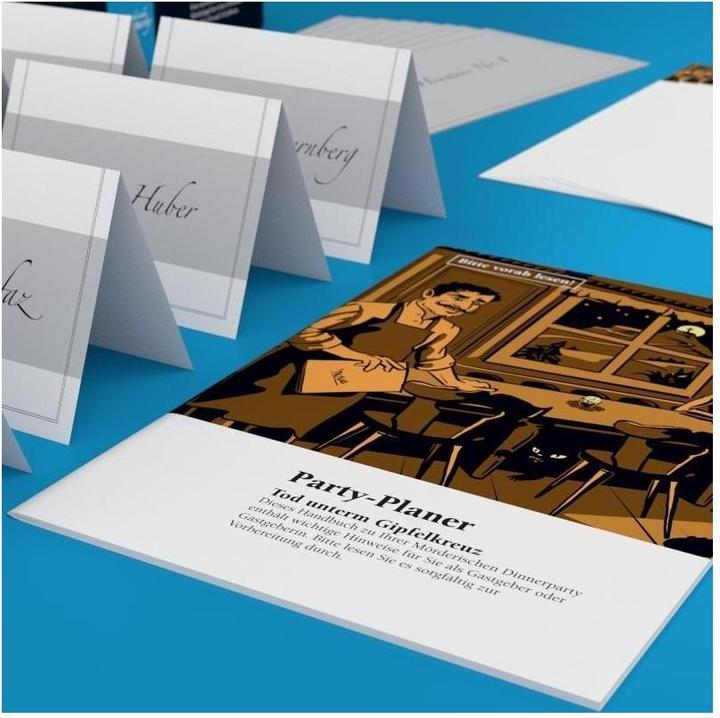 Actual product image Murderous dinner party - Death under the summit cross (German)