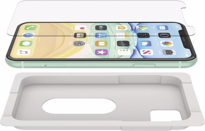 Produktbild Belkin ScreenForce TemperedGlass antimik.iPhone 11/XR (1 Stück, Apple iPhone 11, Apple iPhone XR)