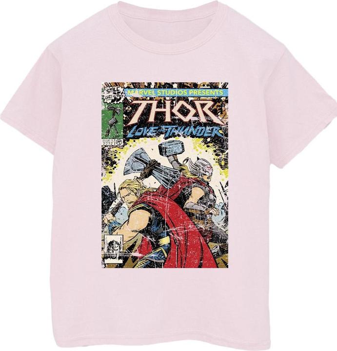 Produktbild Thor Love And Thunder Vintage Poster TShirt (M)