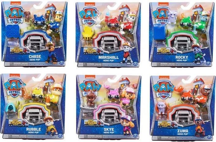 Image du produit Spin Master Master Carton PAW Patrol Big Rig Hero Pups Assortment