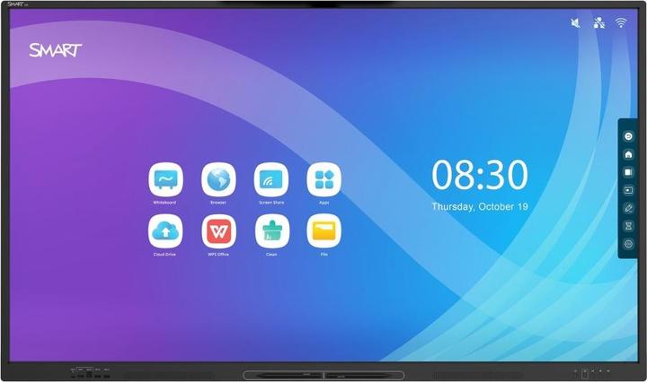Produktbild SMART Technologies SMART Board GX (V2), Interaktiver Flachbildschirm, 190,5 cm (75 Zoll), LED, 3840 (3840 x 2160 Pixel, 75")