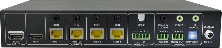 Actual product image Vivolink HDBT 2.0 splitter 1x4 with