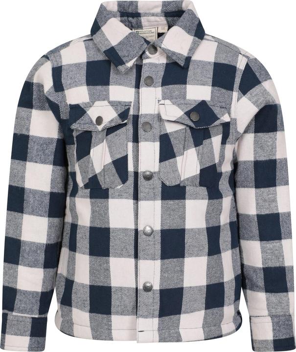 Actual product image Mountain Warehouse Childrens/Kids Orion Shirt Jacket (146, 152)