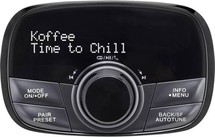 Sangean GoTune 200 Radio-Adapter DAB+ Bluetooth®, DAB+, UKW Schwarz (DAB+, FM, Bluetooth)