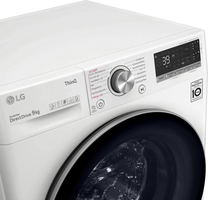 Produktbild LG Waschmaschine F4WV709AT1 Links (9 kg, Links)