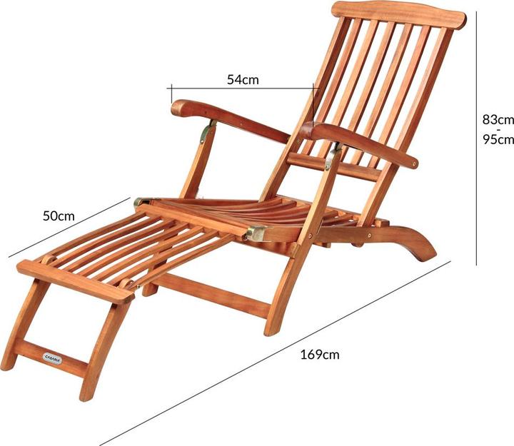 Produktbild Casaria Sonnenliege (167 cm)