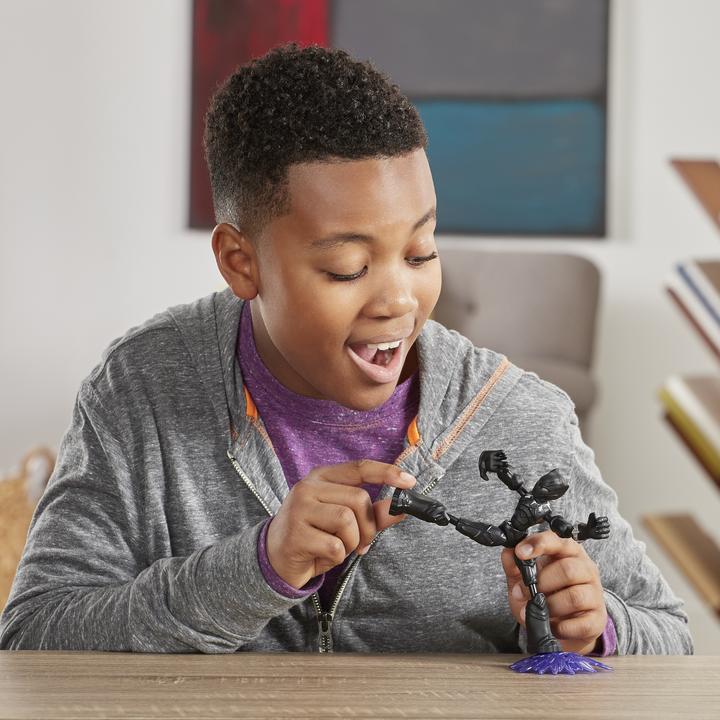 Produktbild Hasbro Marvel Avengers Bend And Flex Black Panther Figur