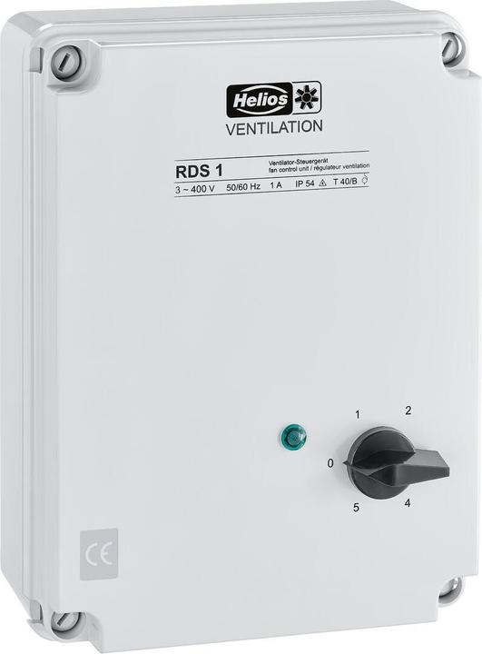 Produktbild Helios HELI RDS4 Trafo-Drehzahlsteller IP54 3-phasig 400V 4,0A