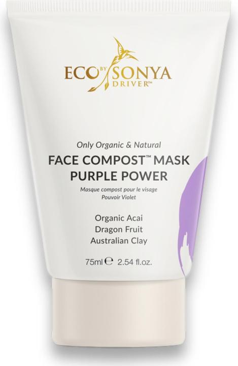 Produktbild Eco by Sonya Organic Face Compost Mask Purple Power - Aufhellende & beruhigende Gesichtsmaske (75 ml)