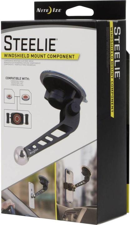 Actual product image Nite Ize Mobile Phone Car Mount Steelie Windshield Mount Suction Cup 360° Rotatable