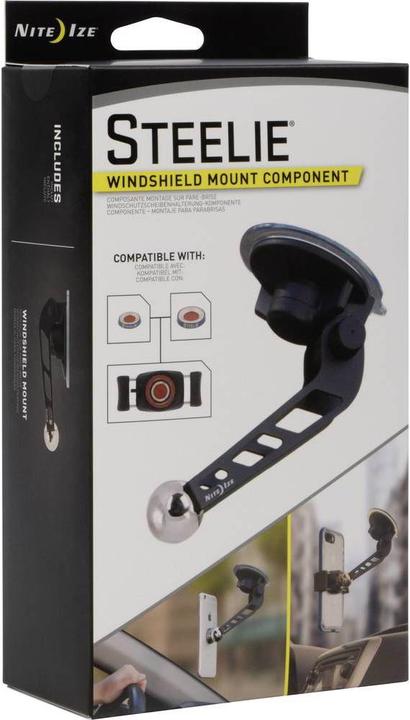 Actual product image Nite Ize Mobile Phone Car Mount Steelie Windshield Mount Suction Cup 360° Rotatable