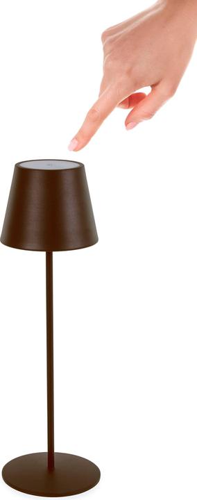 Image du produit Bizzotto Lampe de table Etna LED marron
