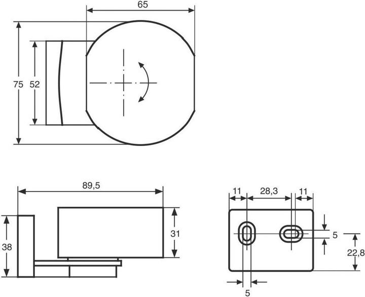 Produktbild Festartikel Müller Lichtsensor KNX TP Licht und Helligkeitssensor