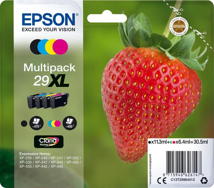 Produktbild Epson MULTIPACK 4-COL.29XL HOME INK (M, BK, C, Y)