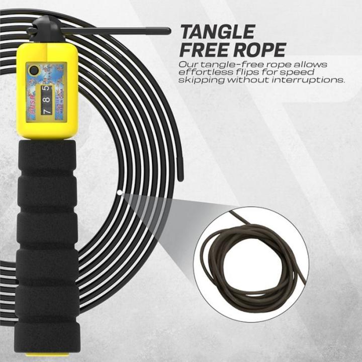 Image du produit Rdx FP Corde À Sauter Réglable De 3m10 Pour Enfants Avec Compteur (310 cm)