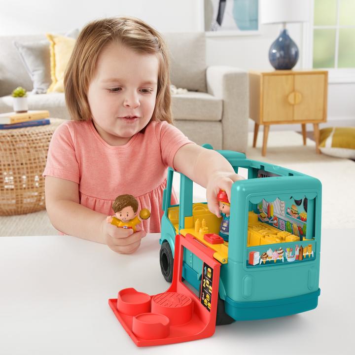 Actual product image Fisher-Price Little People Serve It Up Burger Truck