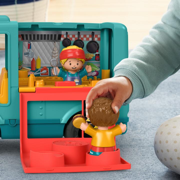 Actual product image Fisher-Price Little People Serve It Up Burger Truck