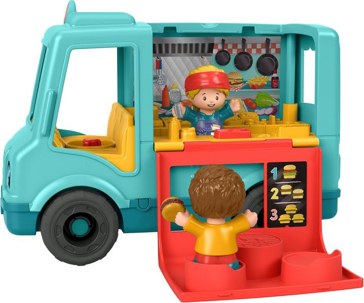 Actual product image Fisher-Price Little People Serve It Up Burger Truck