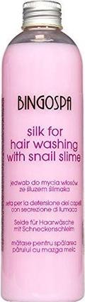 Image du produit BingoSpa Shampoing à la soie pour le soin des cheveux avec de la bave d'escargot 300ml (300 ml)