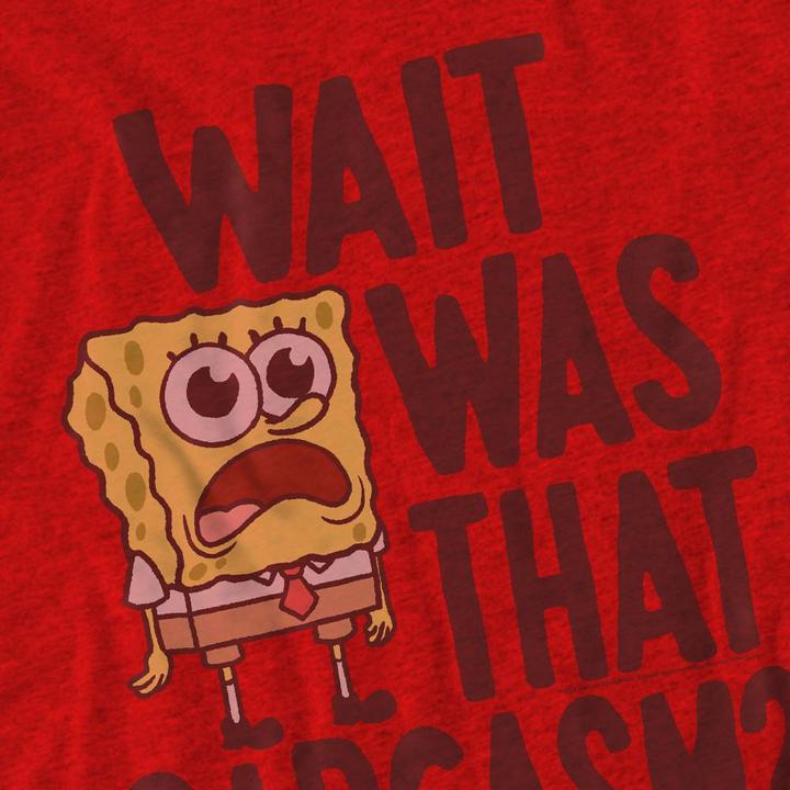 Immagine prodotto Spongebob Squarepants Sarcasm Maglietta Adulto Unisex (XXL)