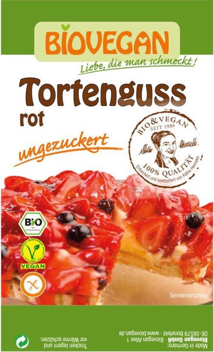 Immagine prodotto Biovegan Torta smalto rosso organico (14 g)