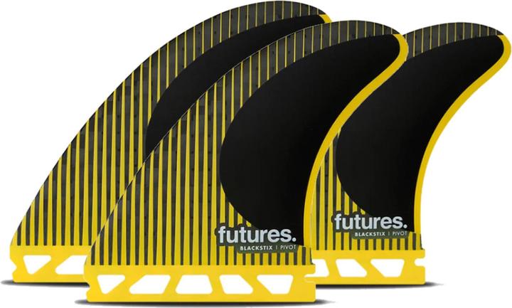Futures Thruster Fin Set P8 Blackstix Pivot L