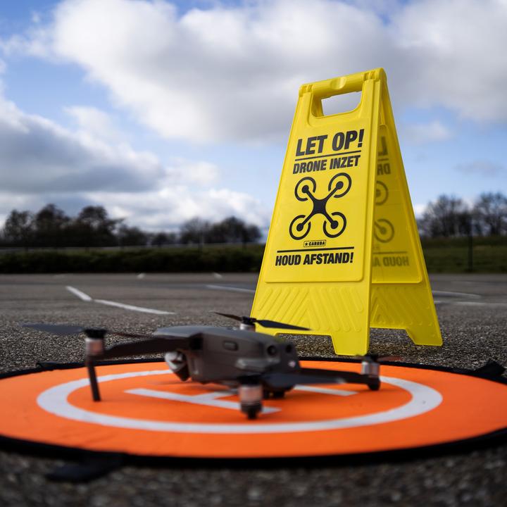 Actual product image Caruba Drone Waarschuwingsbord Nederlands (Universal)