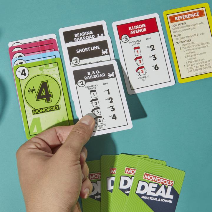 Actual product image Monopoly Deal Refresh (German)