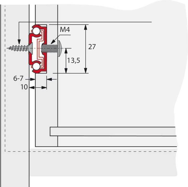Actual product image Hettich Ka 270