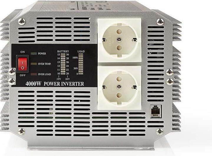 Nedis Power Inverteränderte Sinus-Wellen| Eingangsspannung 12 VDC|