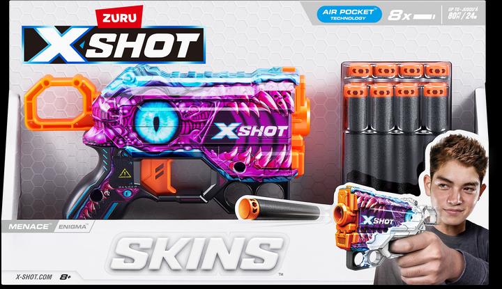 Image du produit Xshot Pistolet Skin Menace 8 Flechettes