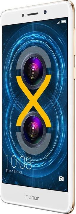 Actual product image Honor 6x (32 GB, Gold, 5.50", Hybrid Dual SIM, 12 Mpx, 4G)