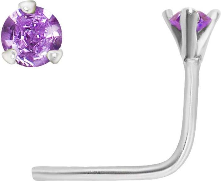 Immagine prodotto Bijouteria Piercing per naso (Argento, Zirconia)