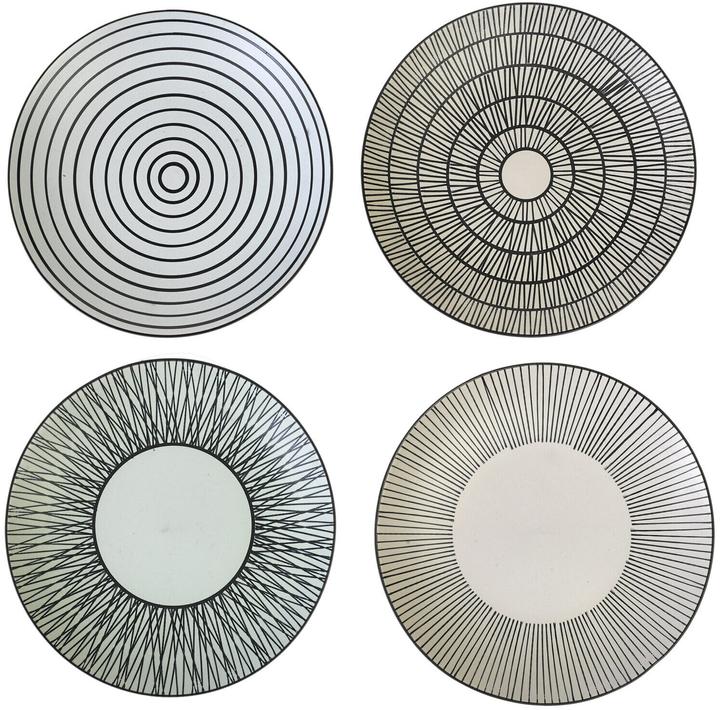Produktbild Pols Potten 4-tlg. Teller-Set Afresh Pastel Ø 27 cm (27 cm)