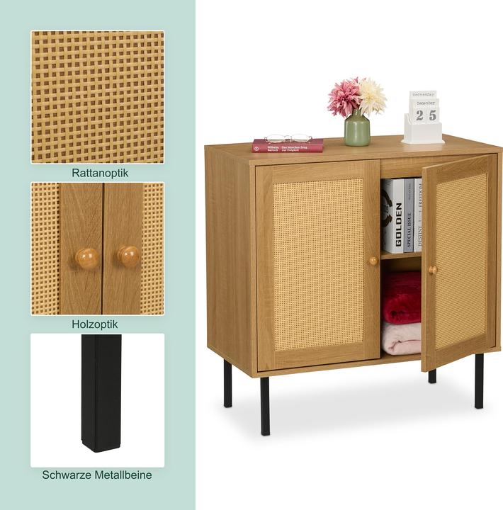 Image du produit Relaxdays Commode (80 x 40 x 80 cm)