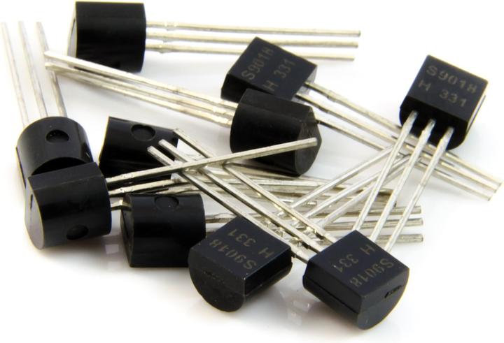 Actual product image Purecrea Transistor set 170 pieces assorted