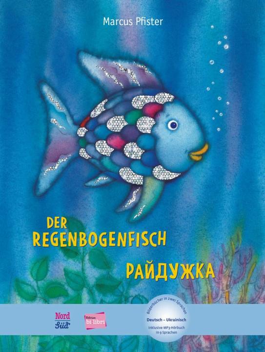 Actual product image Der Regenbogenfisch. Kinderbuch Deutsch-Ukrainisch (German, Marcus Pfister, 2024)