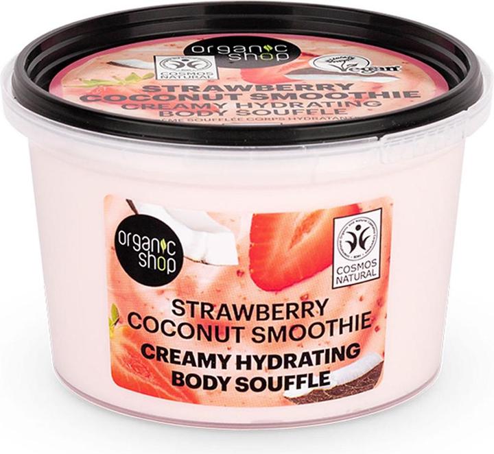 Immagine prodotto Organic Shop Soufflé cremoso idratante per il corpo alla fragola e al cocco 250ml (Crema corpo, 250 ml)