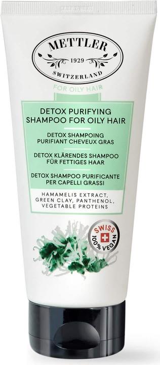 Mettler1929 Detox klärendes Shampoo für fettiges Haar fettiges Haar (200 ml, Flüssiges Shampoo)
