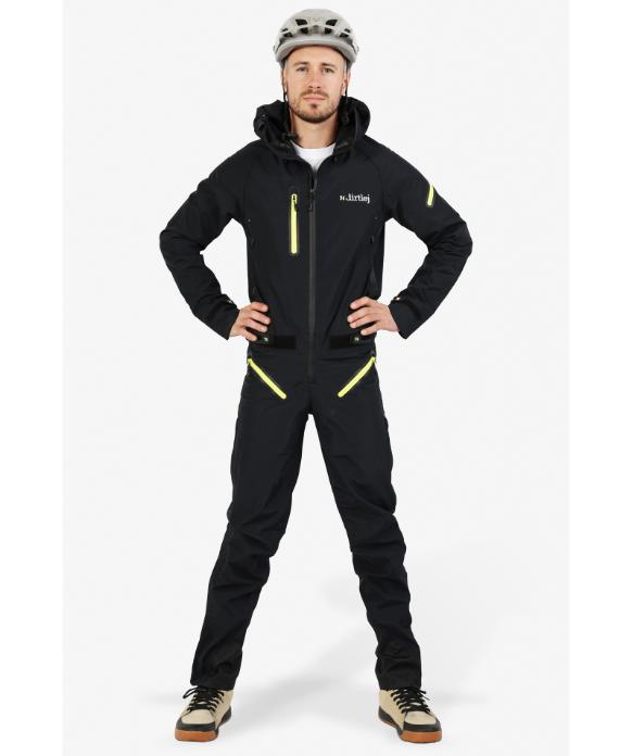 Actual product image dirtlej Dirtsuit Core Edition v.6, graphite/lemon, S (S)