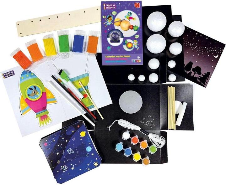 Actual product image Jumbo Create & Discover Space Craft