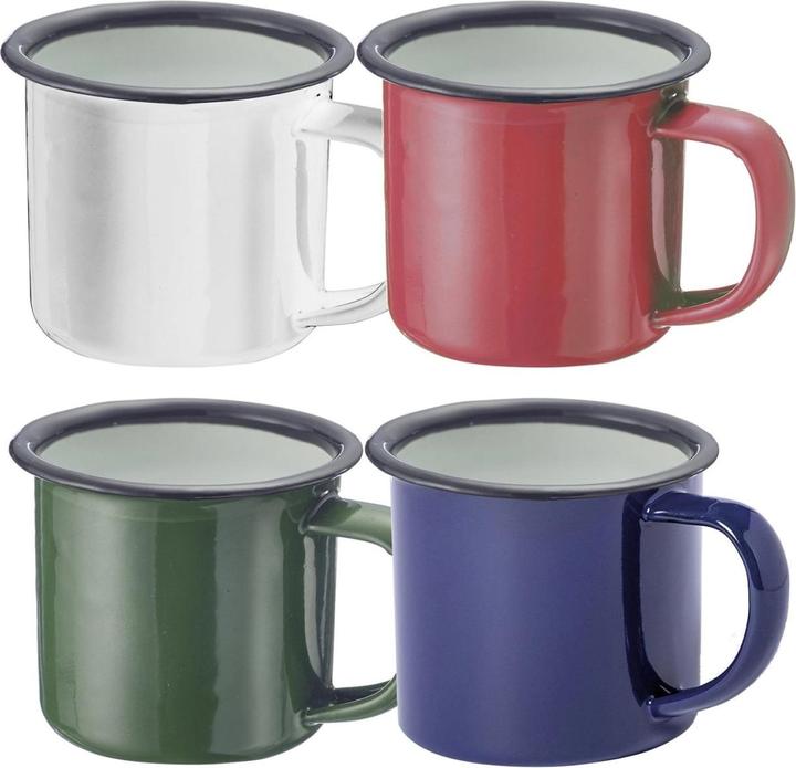 Image du produit Westmark Mini tasses émail assort. Présentoir 20 pièces (90 ml, 20 x)