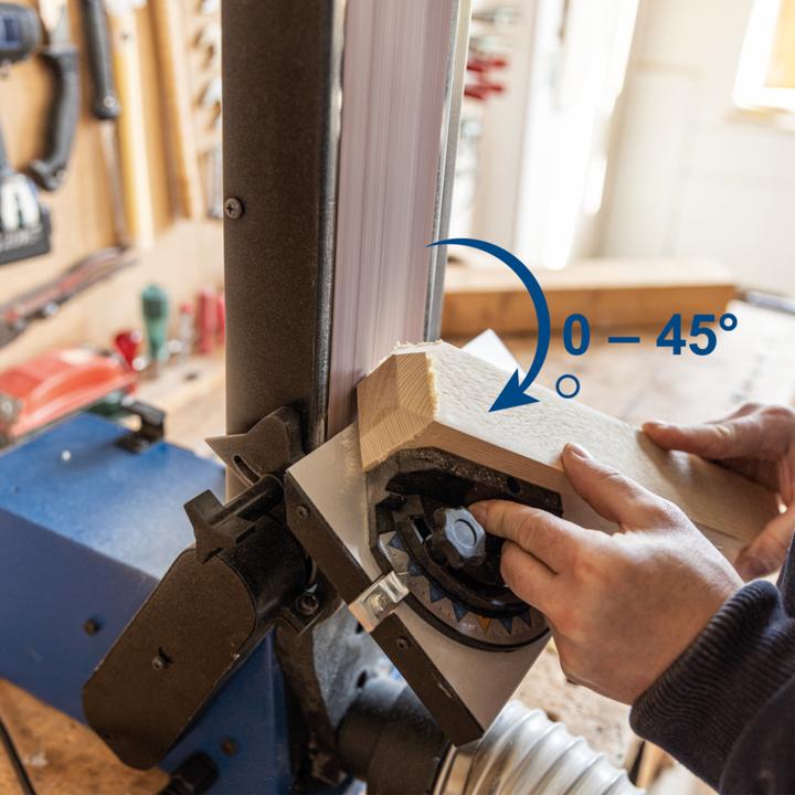 Produktbild Scheppach Band- und Tellerschleifer BTS800 (Doppelschleifer, Bandschleifer, 370 W)