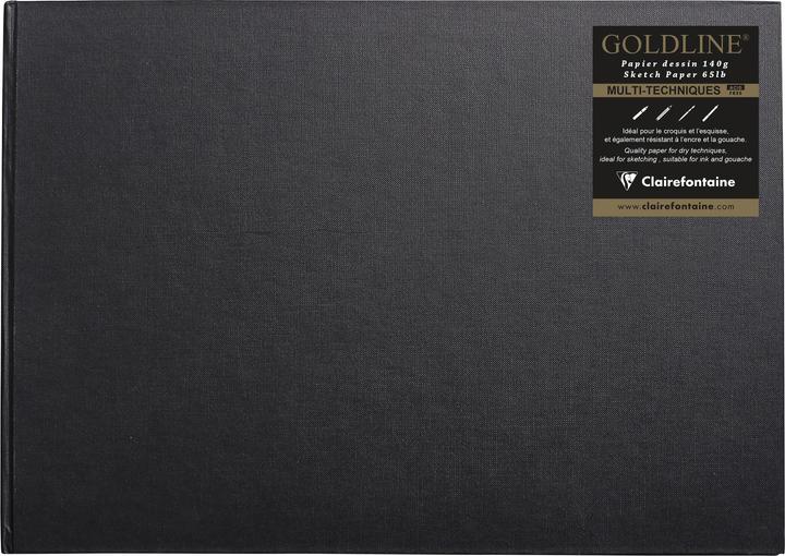 Actual product image Clairefontaine Goldline (A3, Plain, Hardcover)